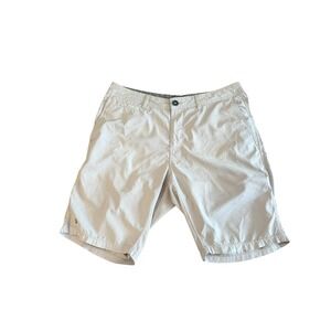 Linksoul Mens 34 gray Golf Hybrid Shorts Performance Stretch Casual Lightweight